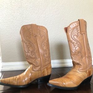 Leather Cowgirl Boots